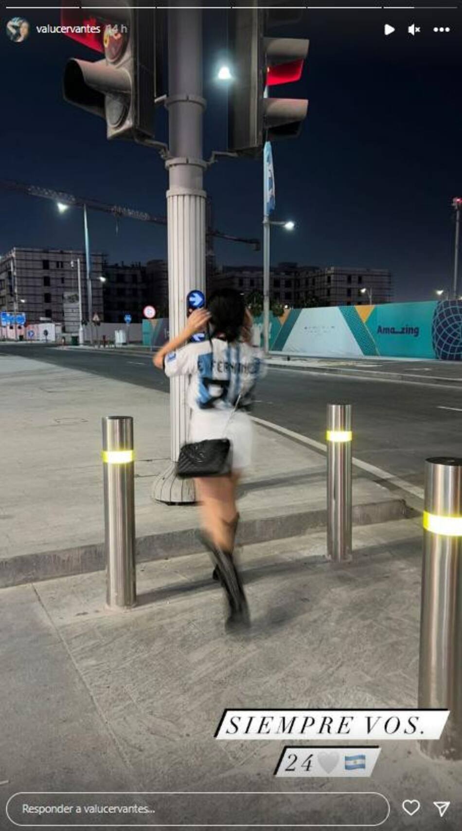 El mensaje de la esposa de Enzo Fernández. Foto: Instagram.