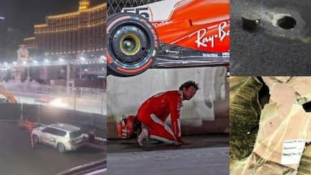 Accidente de Carlos Sainz. Foto: NA