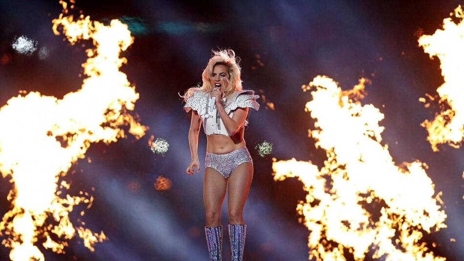 Lady Gaga en Super Bowl 2017 - Reuters