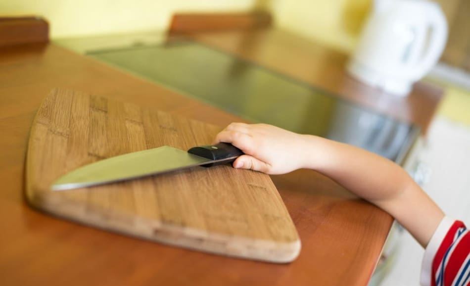 Accidente de niños en el hogar