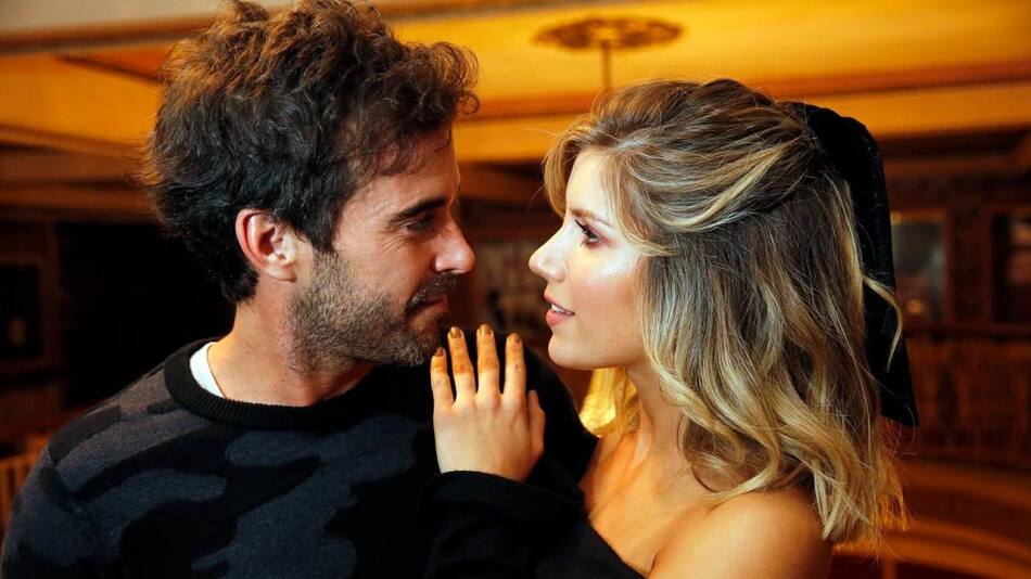 Laurita Fernández y Nicolás Cabré