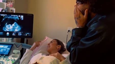 Anuncio de paternidad de Maluma. Foto: Captura de video.