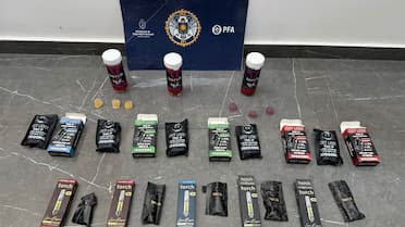 Operativo contra la venta ilegal de productos vinculados al vapeo y derivados de cannabis: seis detenidos