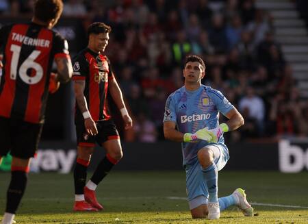 Emiliano "Dibu" Martínez; Aston Villa. Foto: Reuters (Andrew Couldridge)