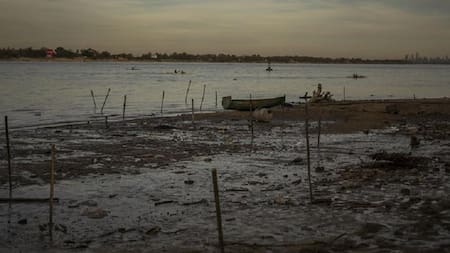 Histórica bajante del río Paraná
