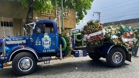 Último adiós al hincha de Gimnasia. Foto: NA