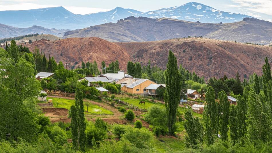 Huinganco, Neuquén. Foto: TV Pública.
