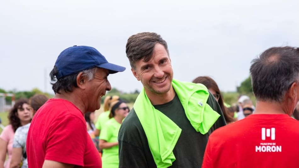 Lucas Ghi, intendente de Morón.