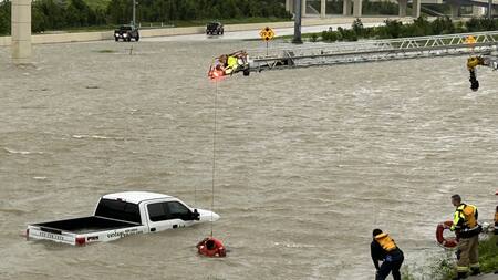 Cientos de vuelos fueron cancelados por el huracán Beryl. Foto EFE.