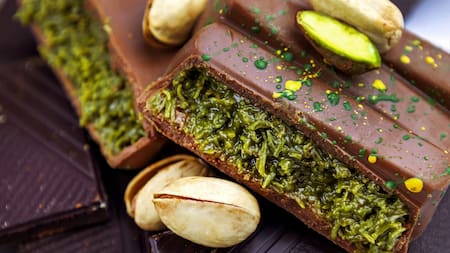 La versión del alfajor Dubai se agotó rápidamente en todos los supermercados.