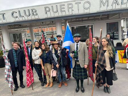 Sam Heughan, actor de Outlander. Foto