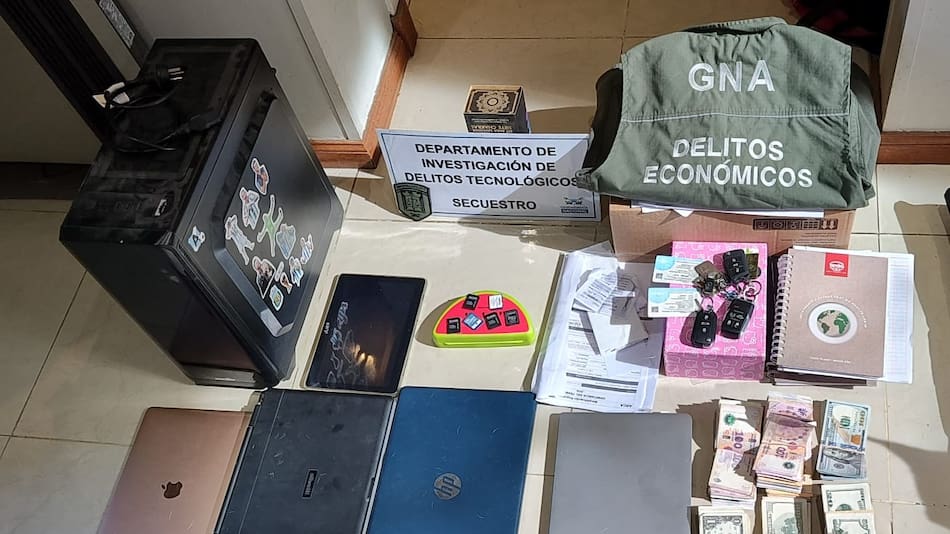 Desbaratan organización que lavaba dinero proveniente del juego ilegal.