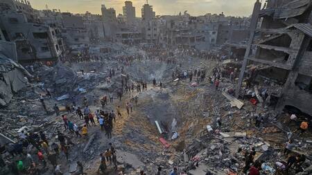 Destrucción en Gaza. Foto: Reuters.