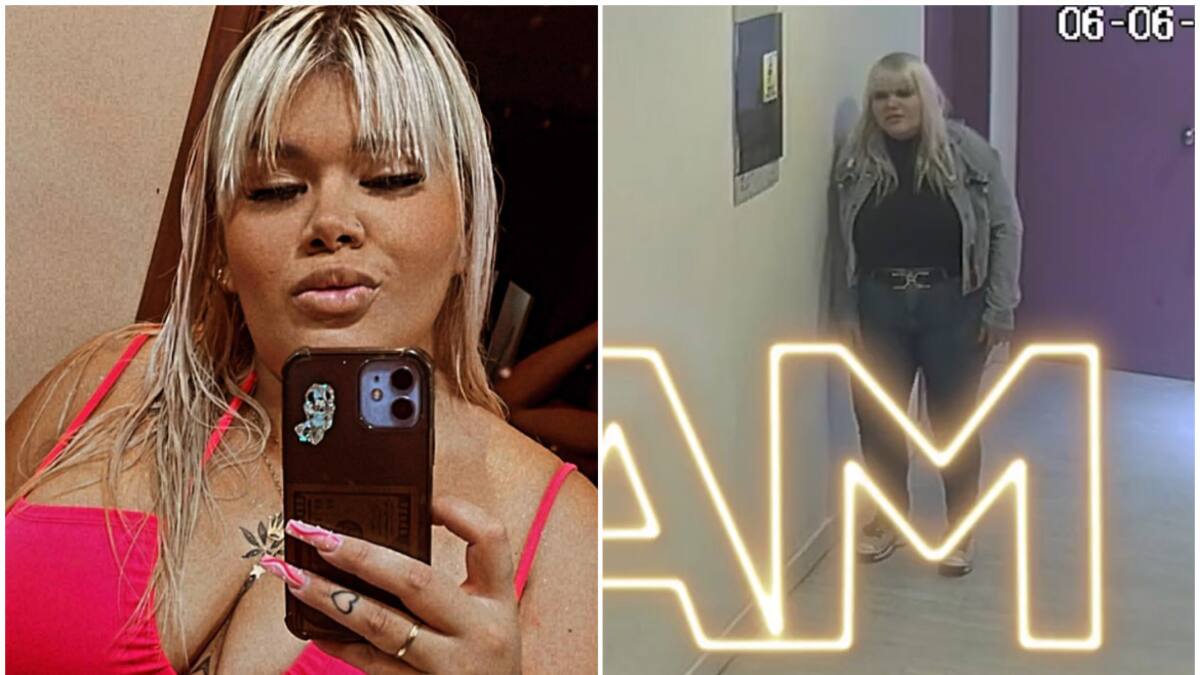 Morena Rial cuando fue a LAM. Fotos: Instagram - captura.