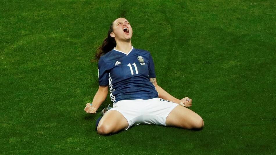 Mundial Femenino de Fútbol Francia 2019, Escocia vs Argentina, REUTERS
