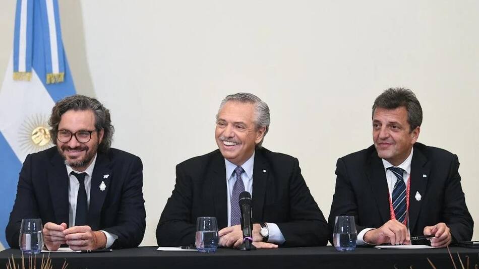 Alberto Fernández, Gobierno, conferencia en G20, Cafiero, Massa, NA