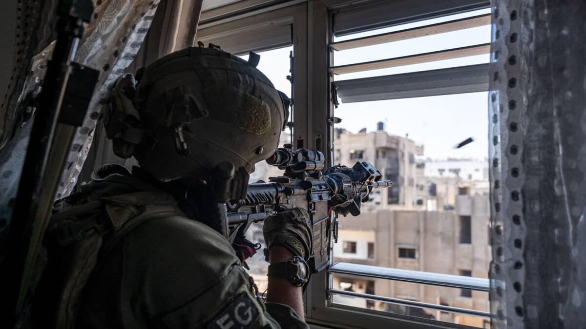 Soldados israelíes en Jan Yunis; guerra Israel-Hamás: Foto: X @idfonline