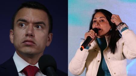 Daniel Noboa y Luisa González