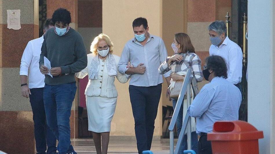 Mirtha Legrand recibió la segunda dosis de la vacuna contra el coronavirus. GENTILEZA Movilpress.