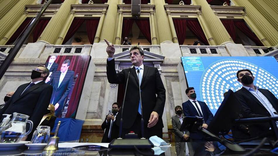 Diputados, sesión Presupuesto 2021, Sergio Massa, Frente Renovador
