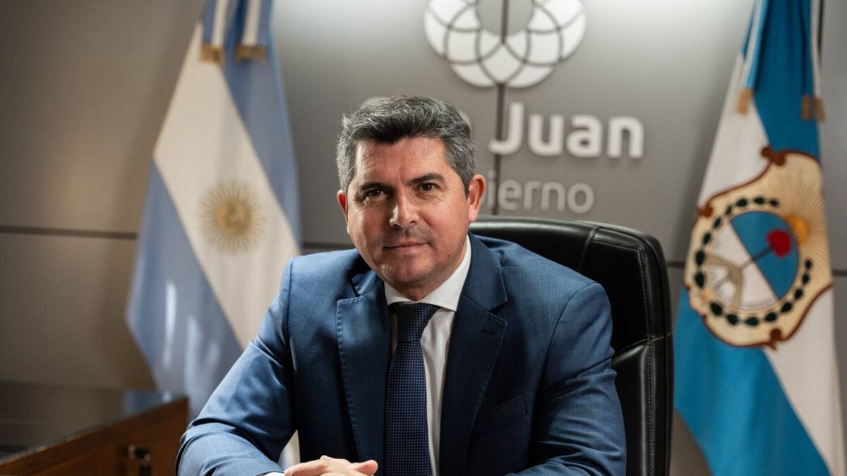Marcelo Orrego, gobernador de San Juan.