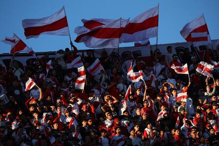 Gran victoria de River Plate. Foto: Reuters/Agustín Marcarian.