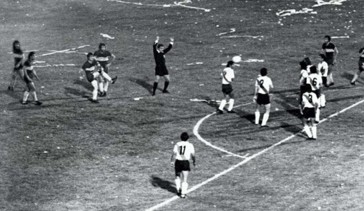 Final entre Boca y River - Nacional 1976 - Rubén Suñé