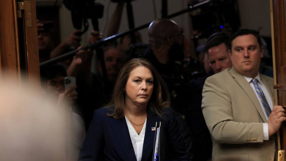 Kimberly Cheatle, exdirectora del Servicio Secreto. Foto:  Reuters.