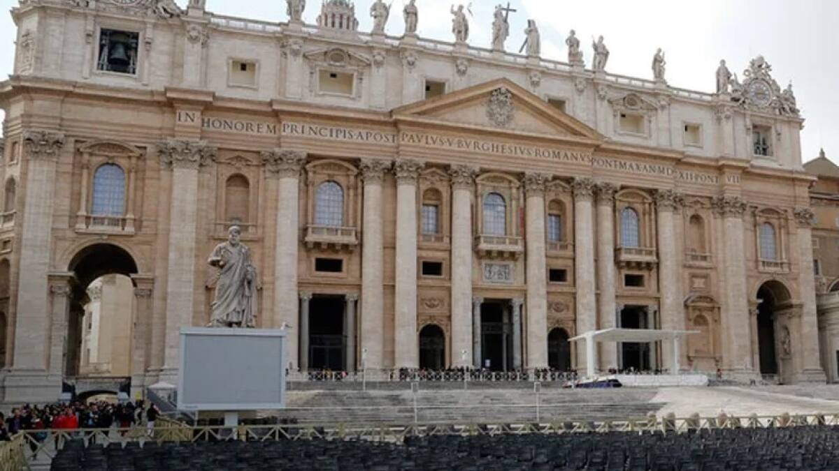 Banco del Vaticano. Foto: REUTERS.