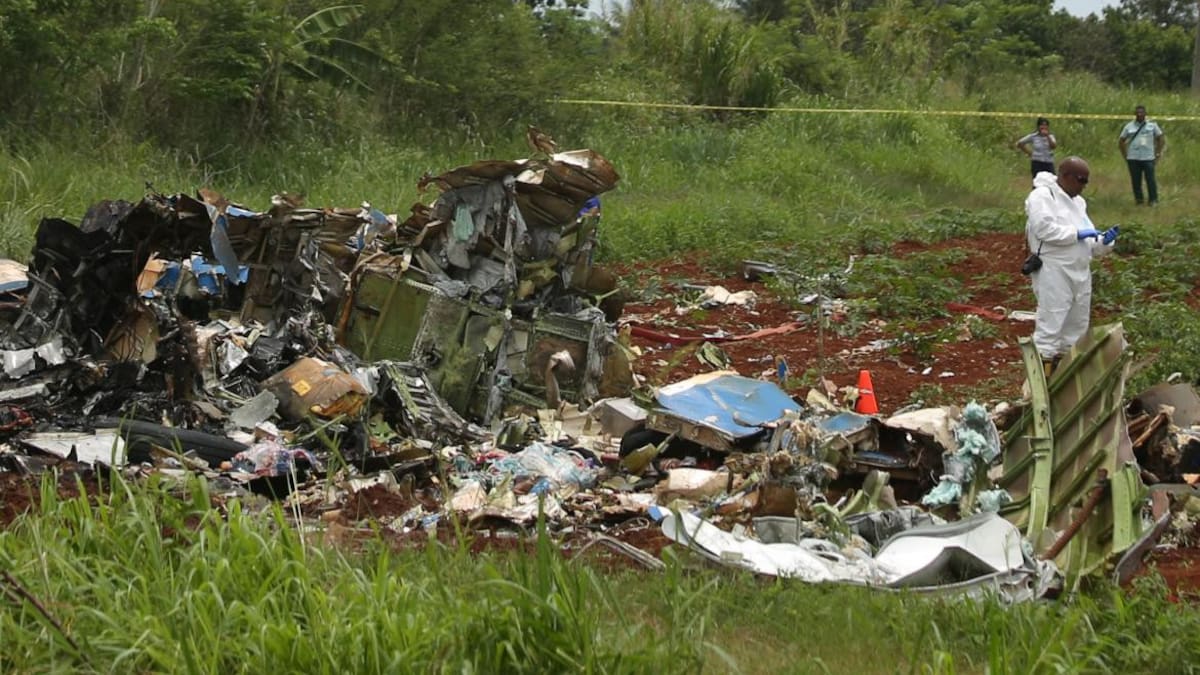 Accidente aéreo - Cuba - La Habana