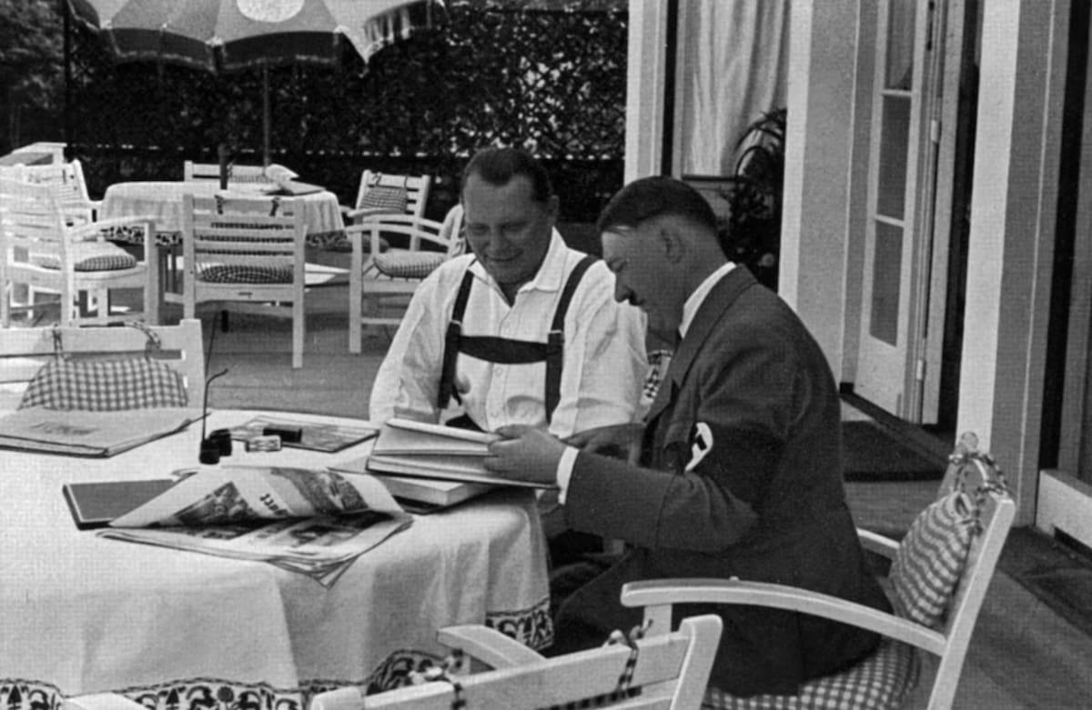 Hitler y Hermann Goring