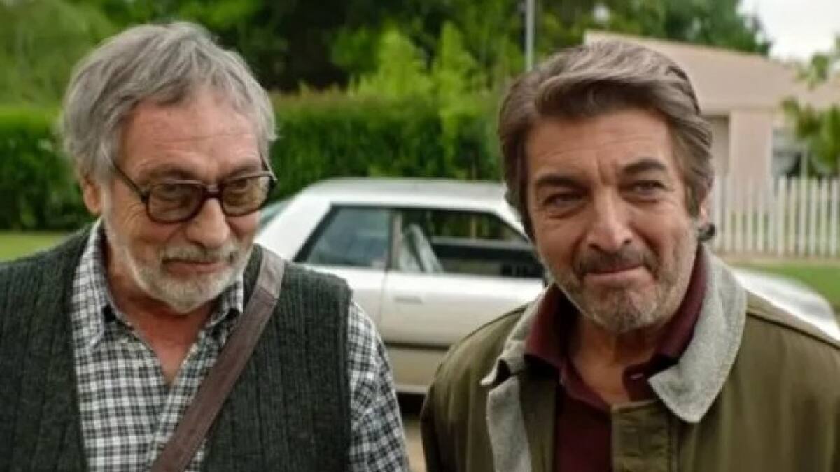 Luis Brandoni y Ricardo Darín. Foto: NA.