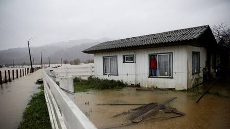 Inundaciones en Chile. Foto: Reuters