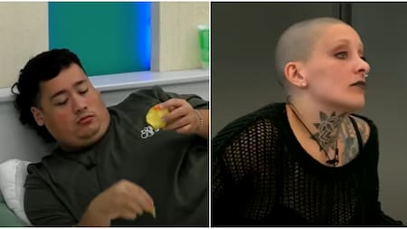 Manzana y Furia de Gran Hermano. Fotos: captura Telefe.