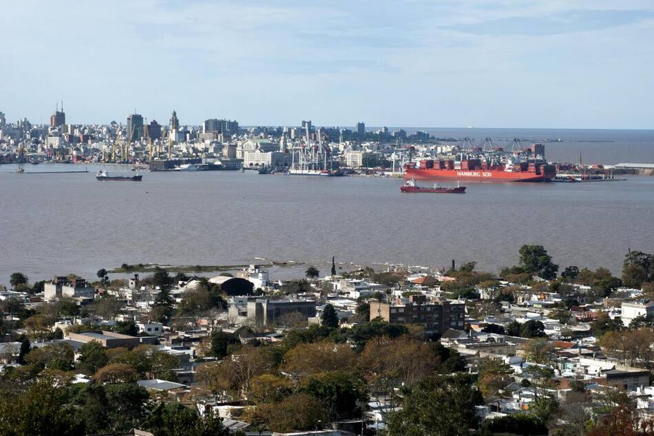 El puerto de Montevideo. Foto: Montevideo.gub.