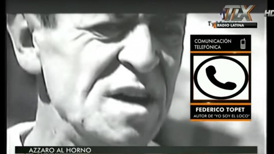 Federico Topet, autor de "Yo soy el loco", la biografía de René Houseman - Radio Latina