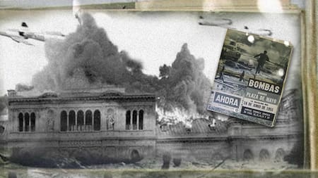 Bombardeo de Plaza de Mayo, 16 de junio de 1955, Fotos Archivo General de la Nación