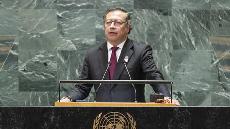 Gustavo Petro, presidente de Colombia. Foto: EFE.