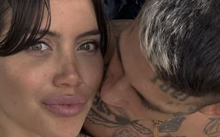 Wanda Nara y L-Gante. Foto: Instagram/lgante_keloke