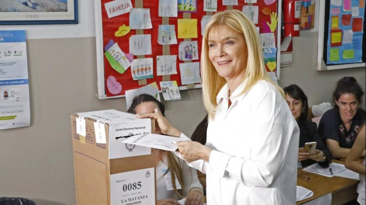 Votación de Verónica Magario