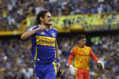 Edinson Cavani; Boca Juniors. Foto: NA (Damián Dopacio)
