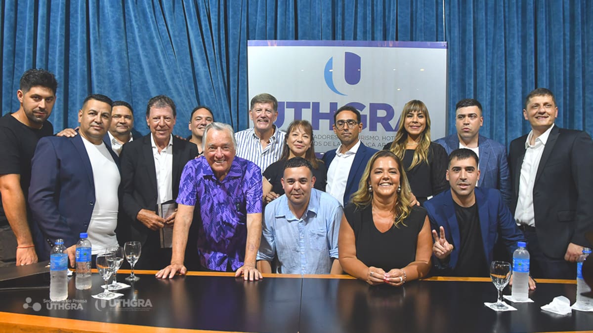 Humberto Ballhorst asumió como nuevo secretario general de la UTHGRA en CABA.