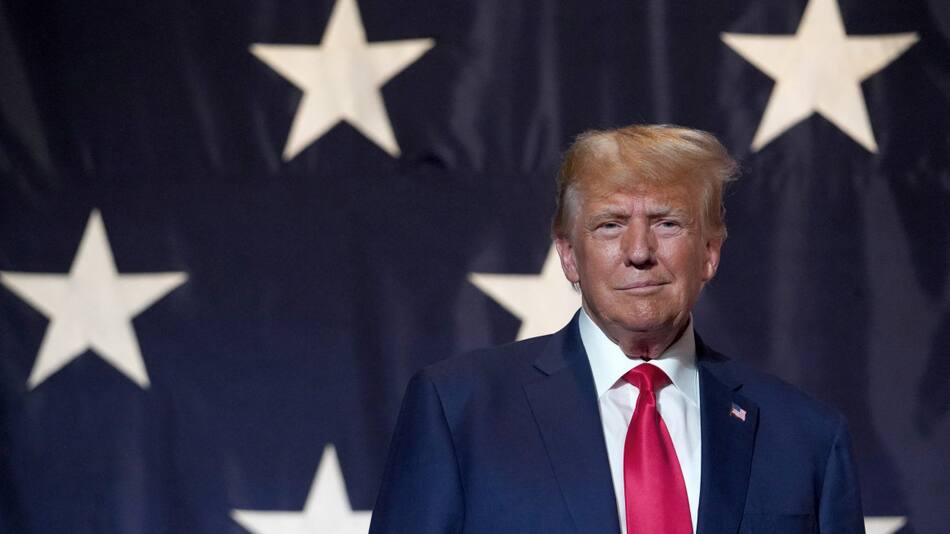 Donald Trump acusó a Joe Biden de la "caza de brujas". Foto: Reuters.