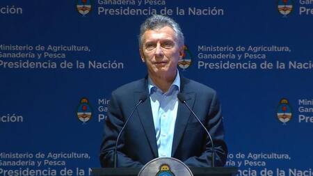 Macri, informe gestión del Ministerio de Agricultura, Ganadería y Pesca