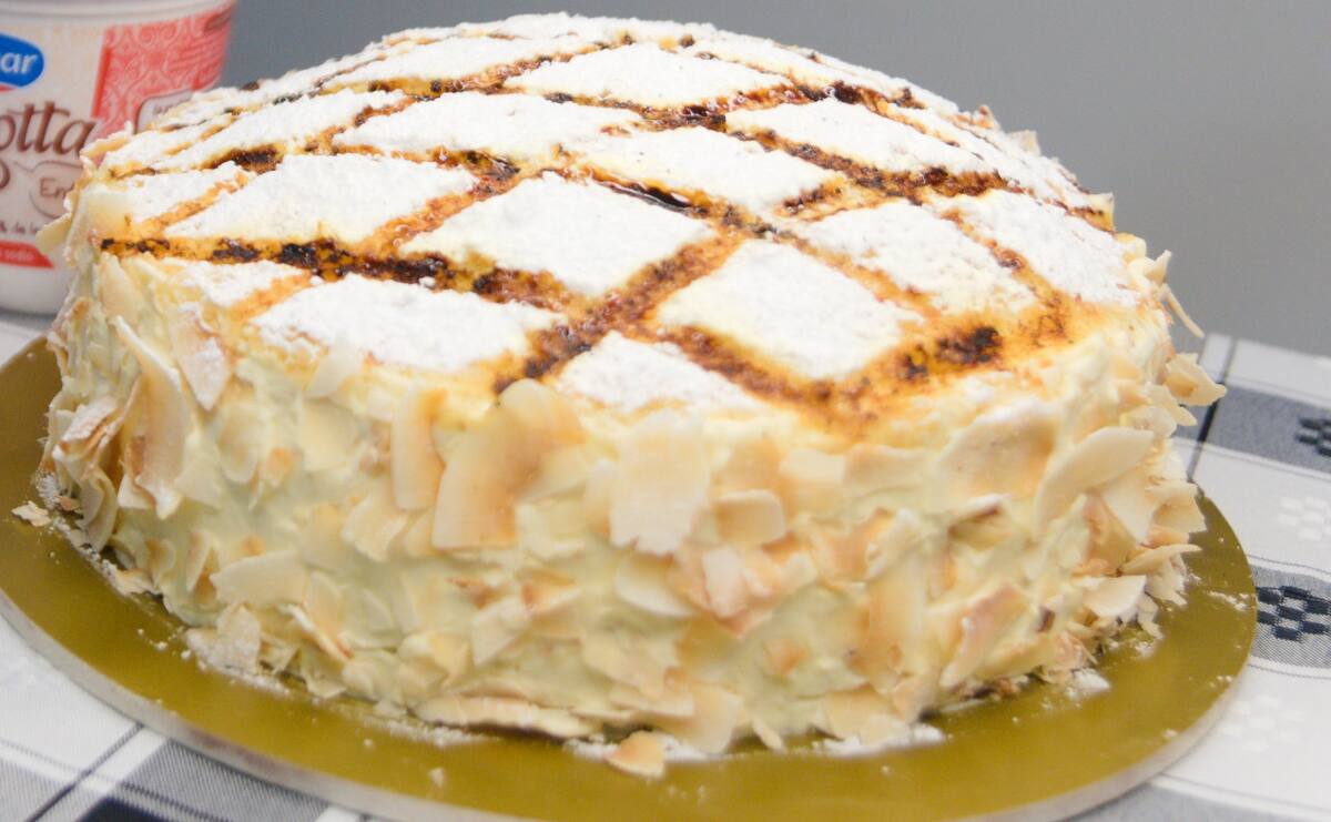 Torta Balcarce. Foto X @otrovega