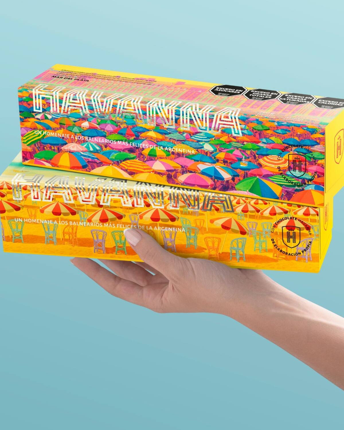 Nuevos alfajores de Havanna inspirados en Mar del Plata.