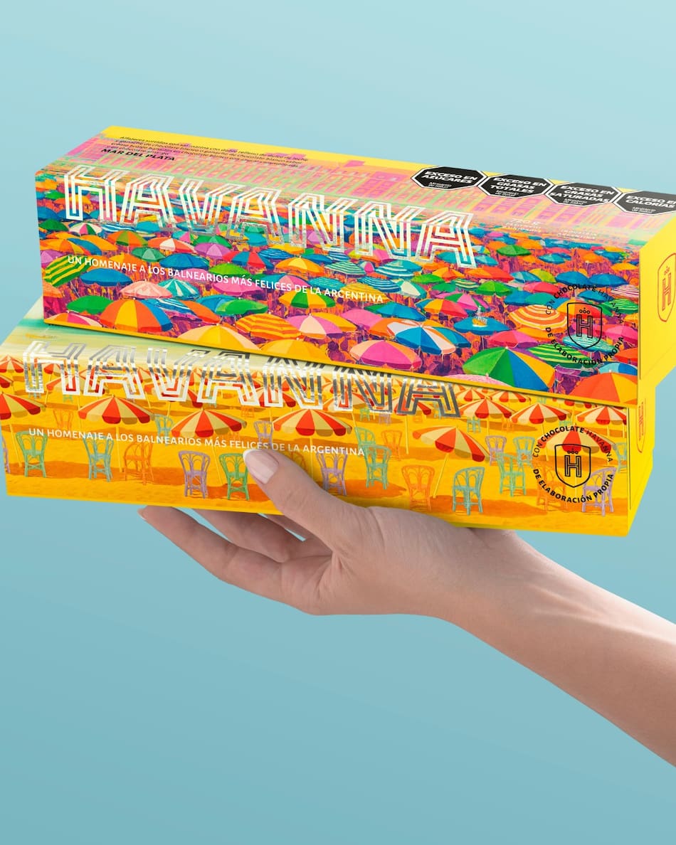 Nuevos alfajores de Havanna inspirados en Mar del Plata.