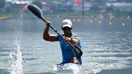 Canotaje: Agustín Vernice se ubicó octavo en la final del K1-1000 y consiguió un diploma olímpico