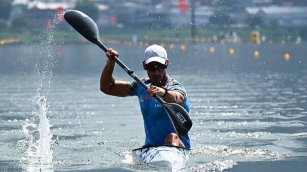 Canotaje: Agustín Vernice se ubicó octavo en la final del K1-1000 y consiguió un diploma olímpico