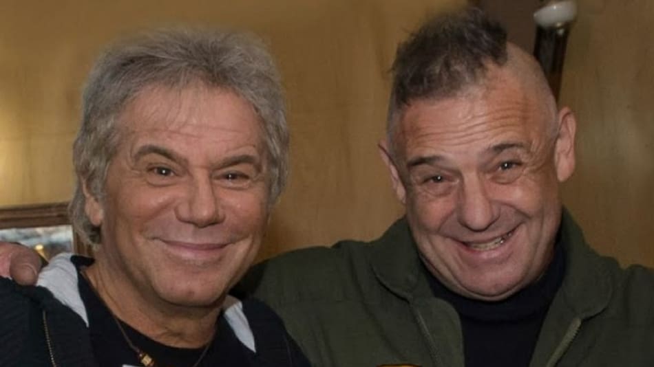 Beto Casella junto a Ricardo Iorio. Foto: NA.